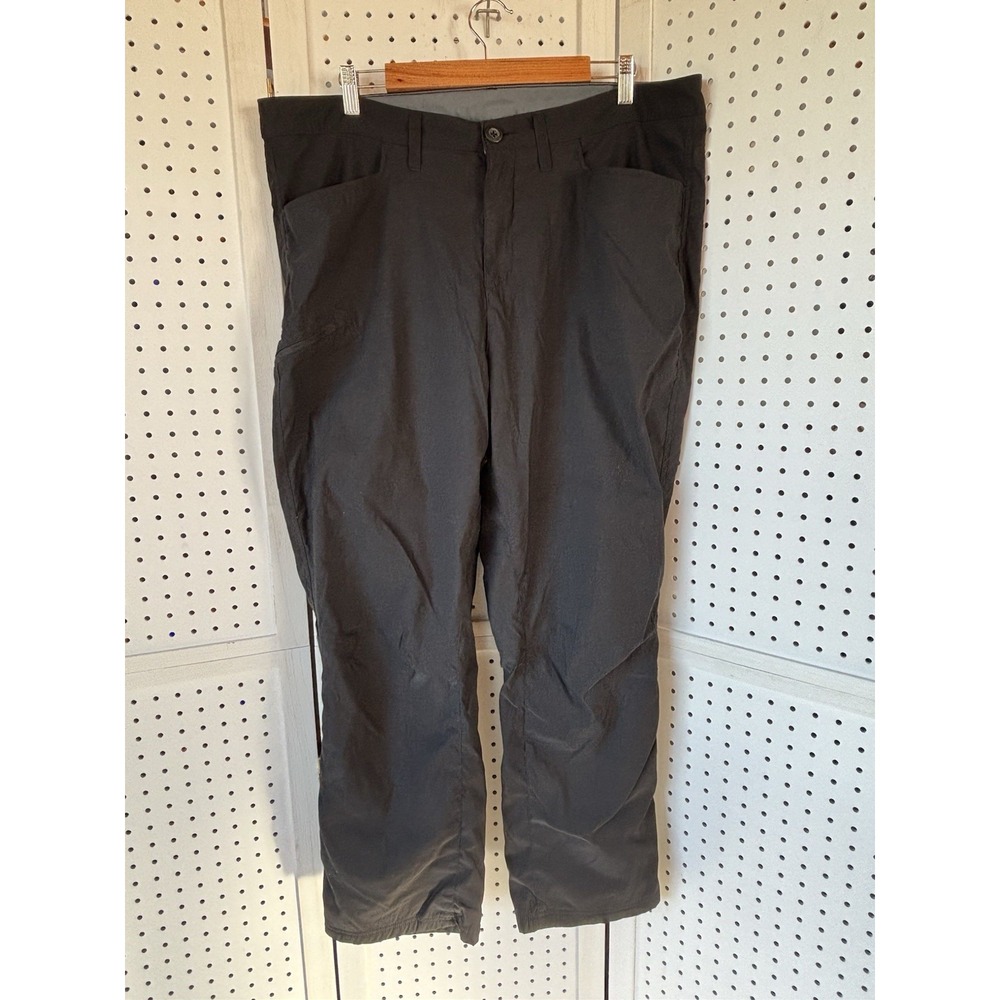 Eddie Bauer Men's 38x30 Black Fleece Lined Active Outdoor Pants Performance